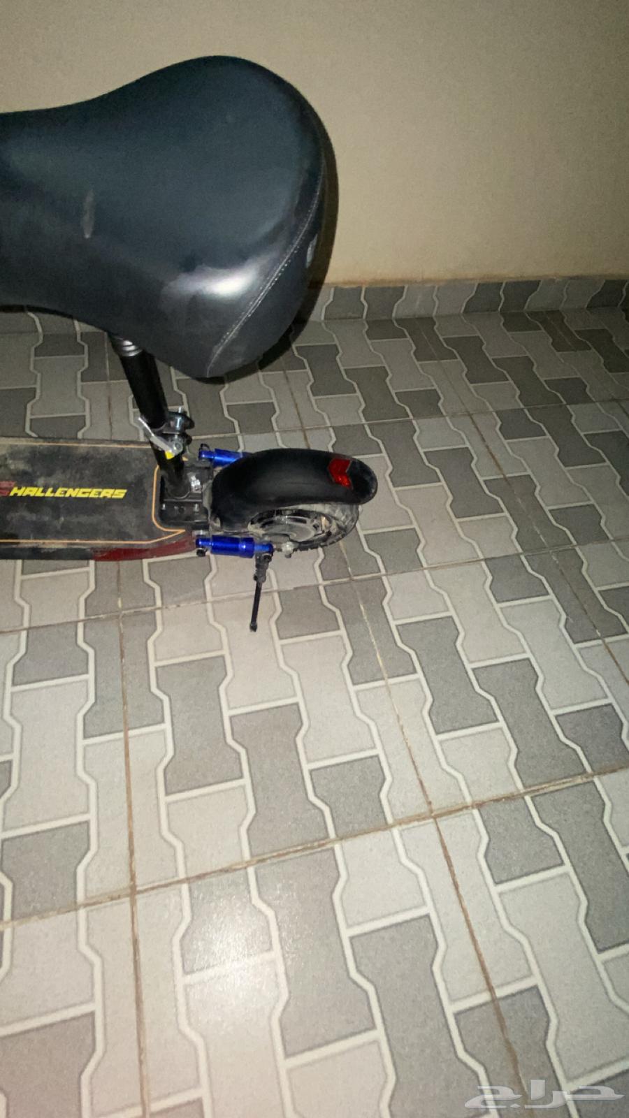 Monster Scooter 48V for Sale at 1,450 OMR; God willing, it has been well maintained.64622837155203111