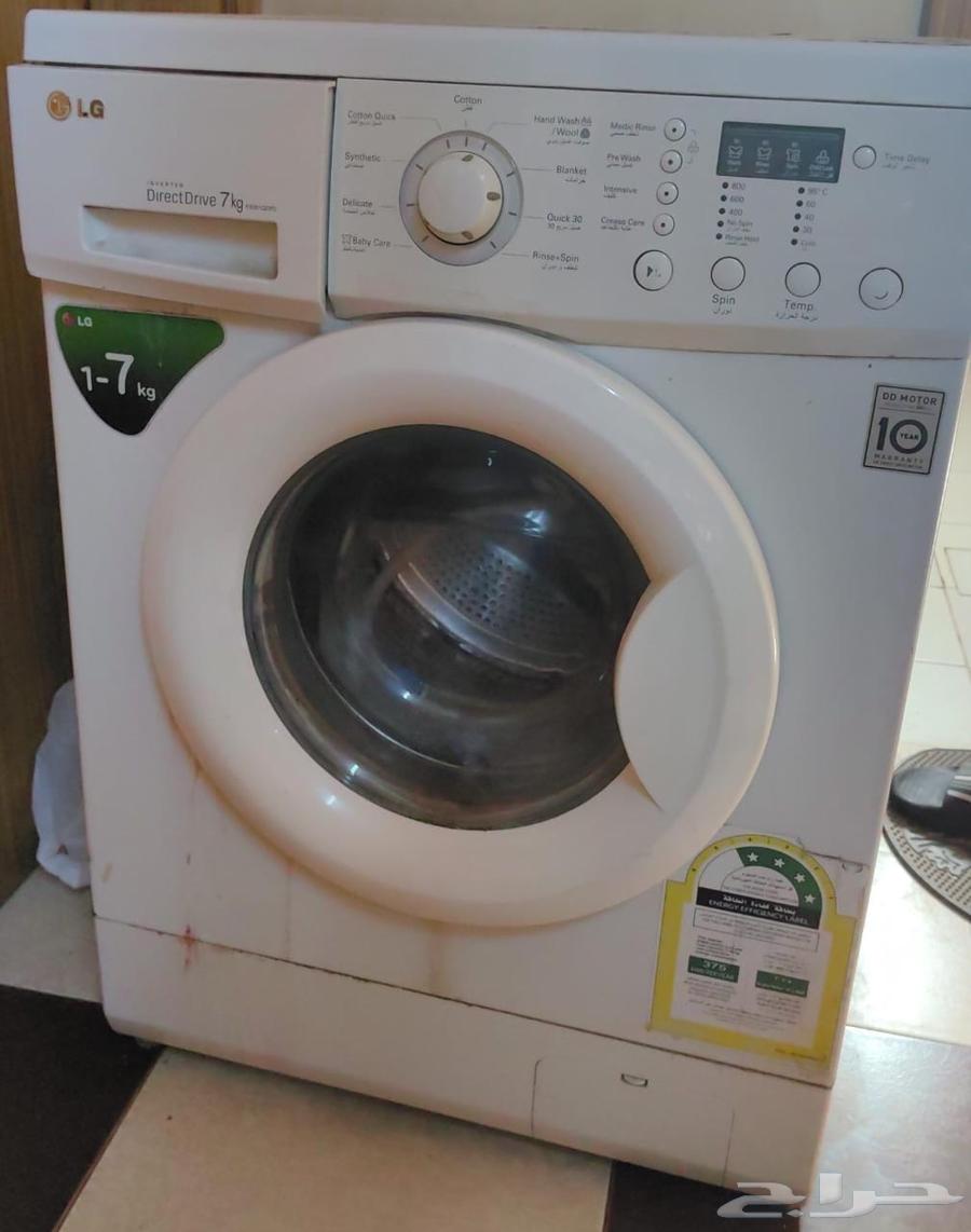 LG washing machine (7kg), no defects, only the wood is worn from above and the iron from below64453765086465110