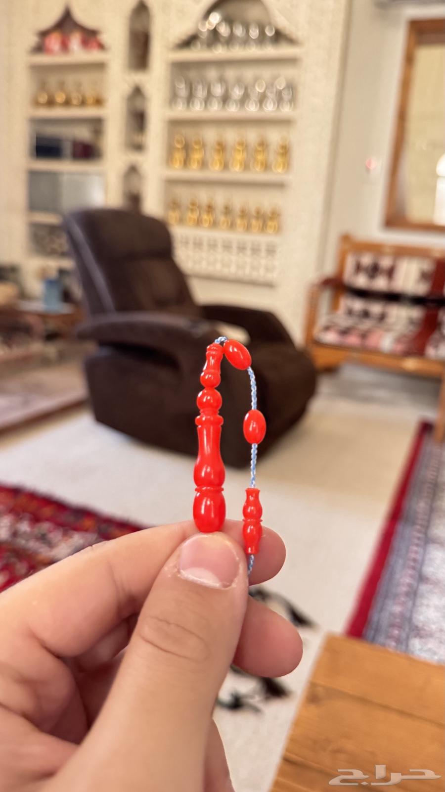 Old rosary with red plug64452388262657112