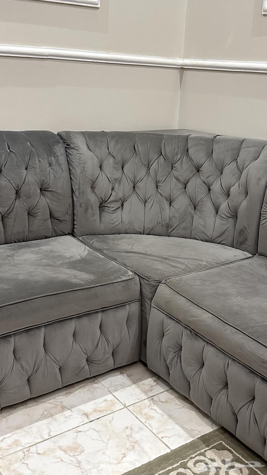 كنب رمادي للبيع64450346925697110