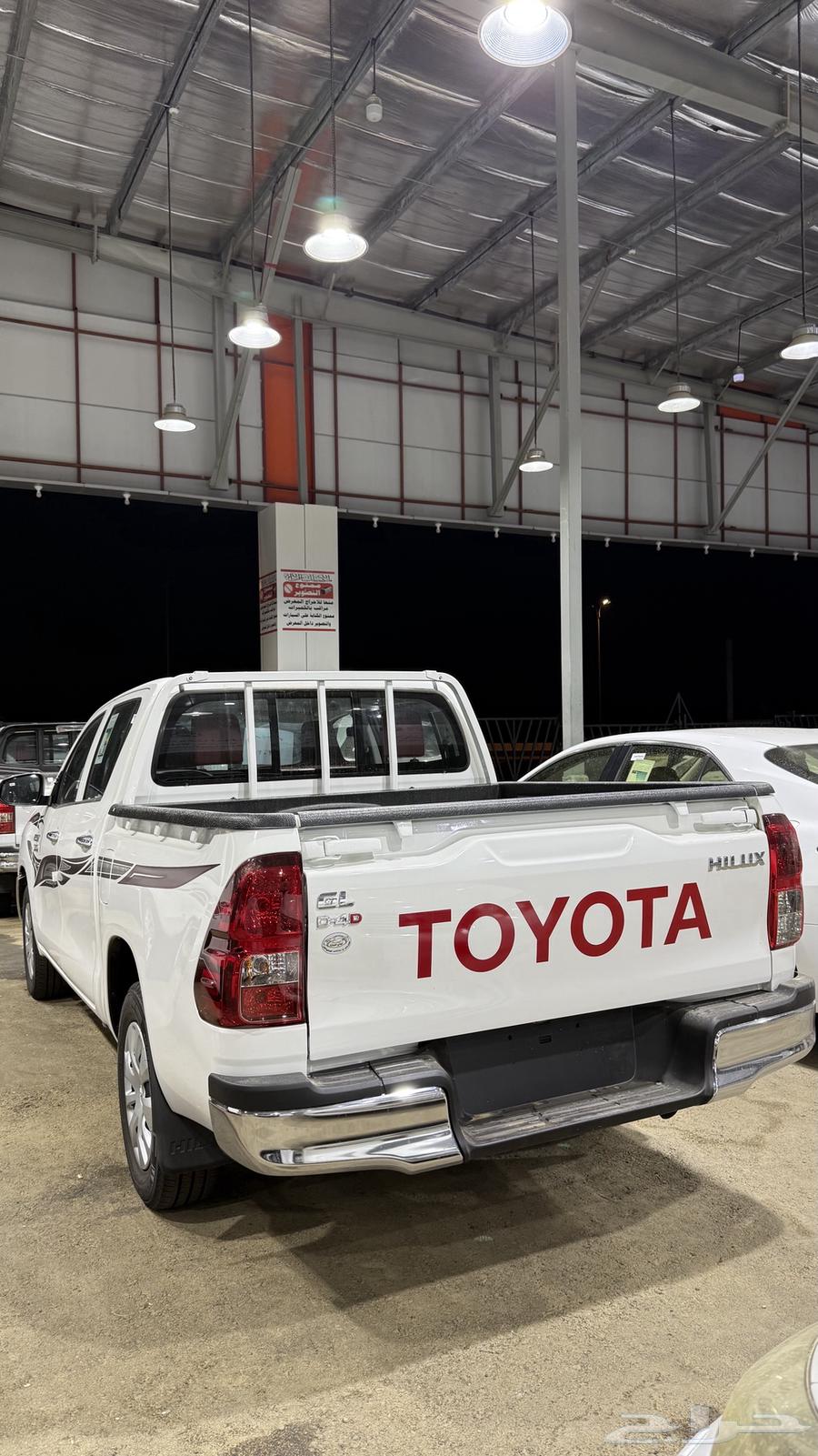 هايلوكس 2025 غمارتين ديزل بدون دبل سعودي64621792311299114