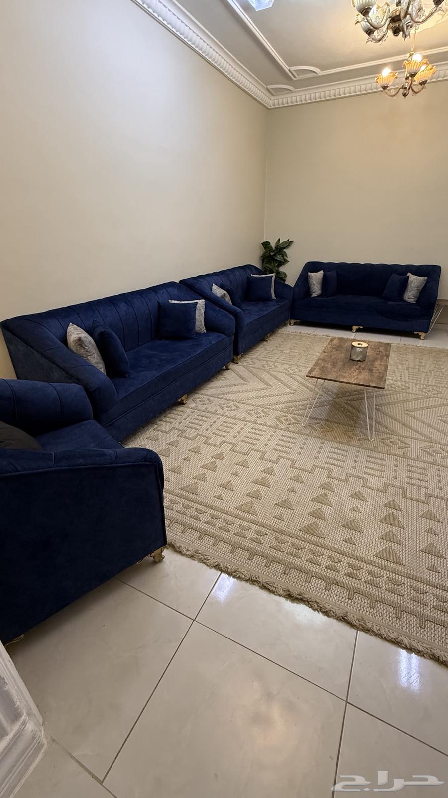 كنب منفصل مخمل   زوليه64454619043843110