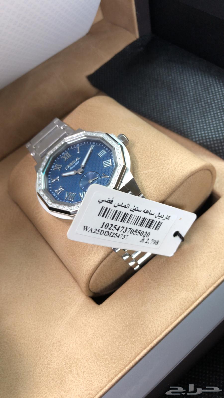 Cordial watch, navy blue color, new diamond, original, for sale64414566982658110