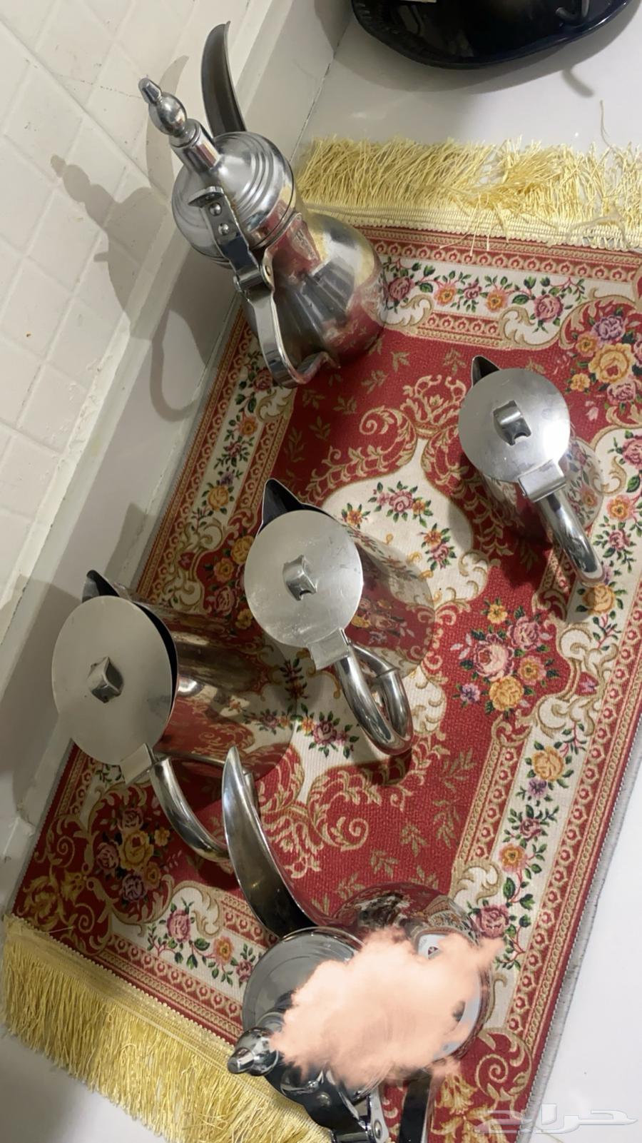 دلال -وحده رسلان  وحده لحميضي  اباريق ستيل حق كشته للجادين64455535927809110