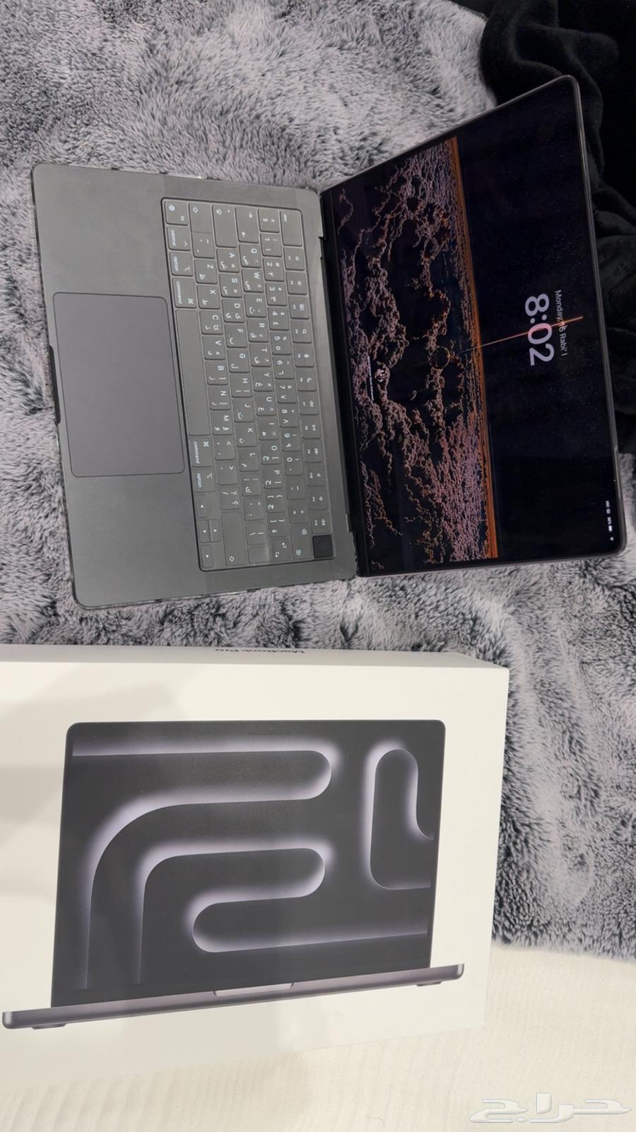 ماك بوك برو 2024 -14 انش -معالج m4 - مساحه 512g.64455590552962110