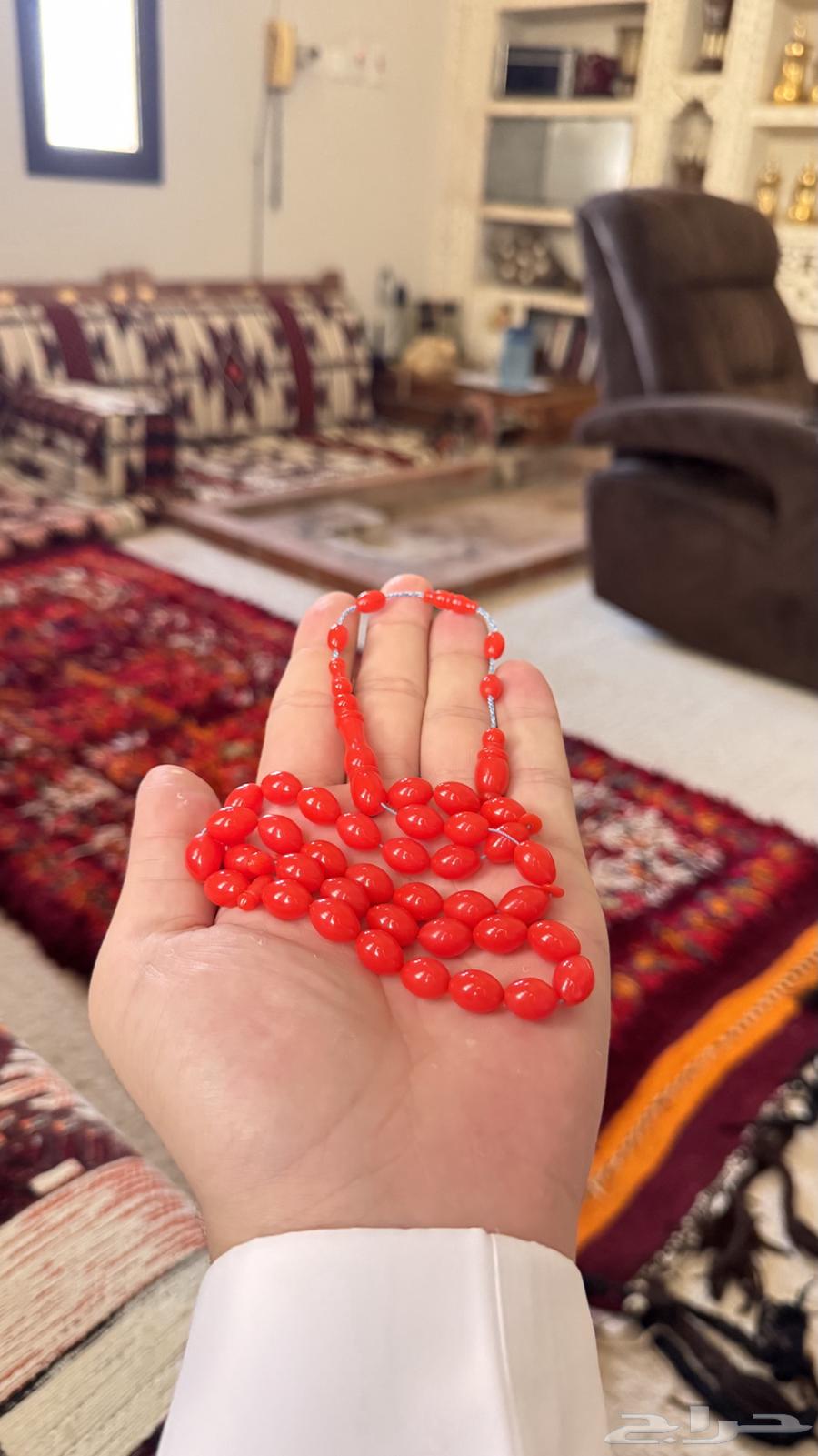 Old rosary with red plug64452388262657114