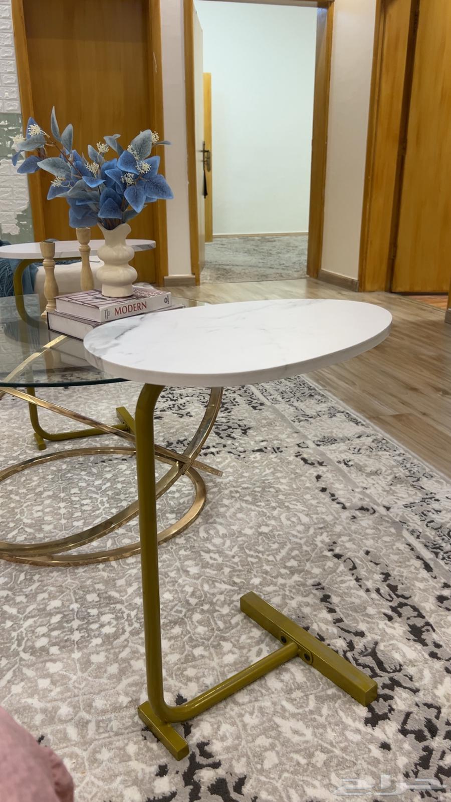 طاولة قهوه مع خدمه64450091549570111