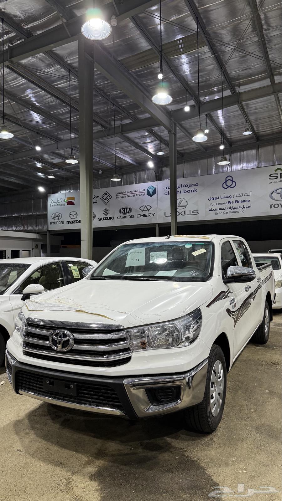 هايلوكس 2025 غمارتين ديزل بدون دبل سعودي64621792311299112