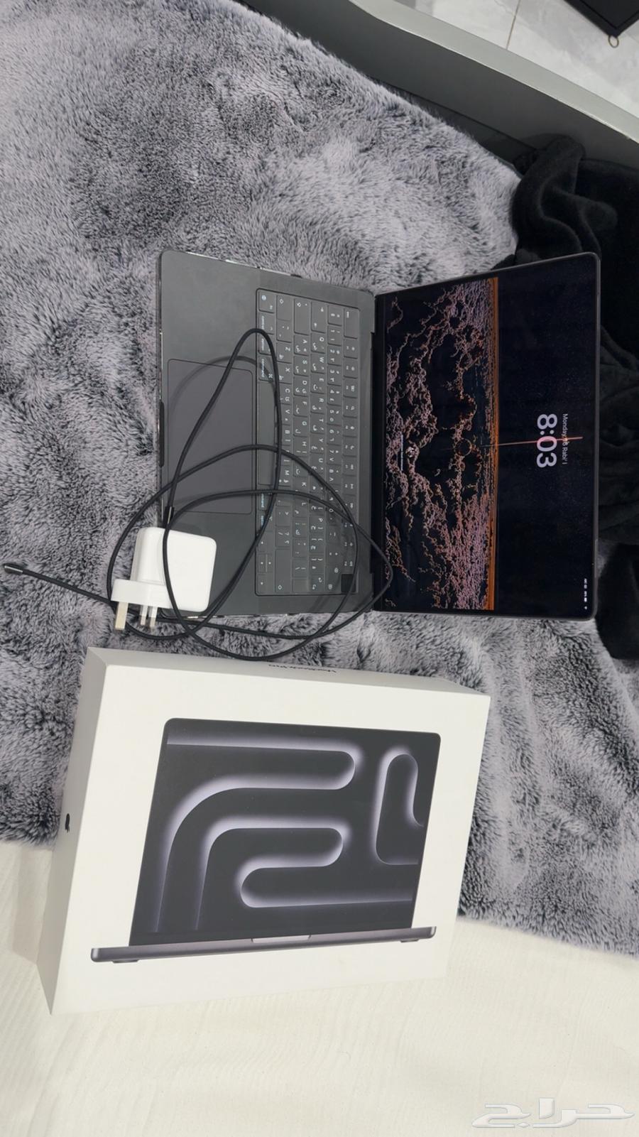 ماك بوك برو 2024 -14 انش -معالج m4 - مساحه 512g.64455590552962111