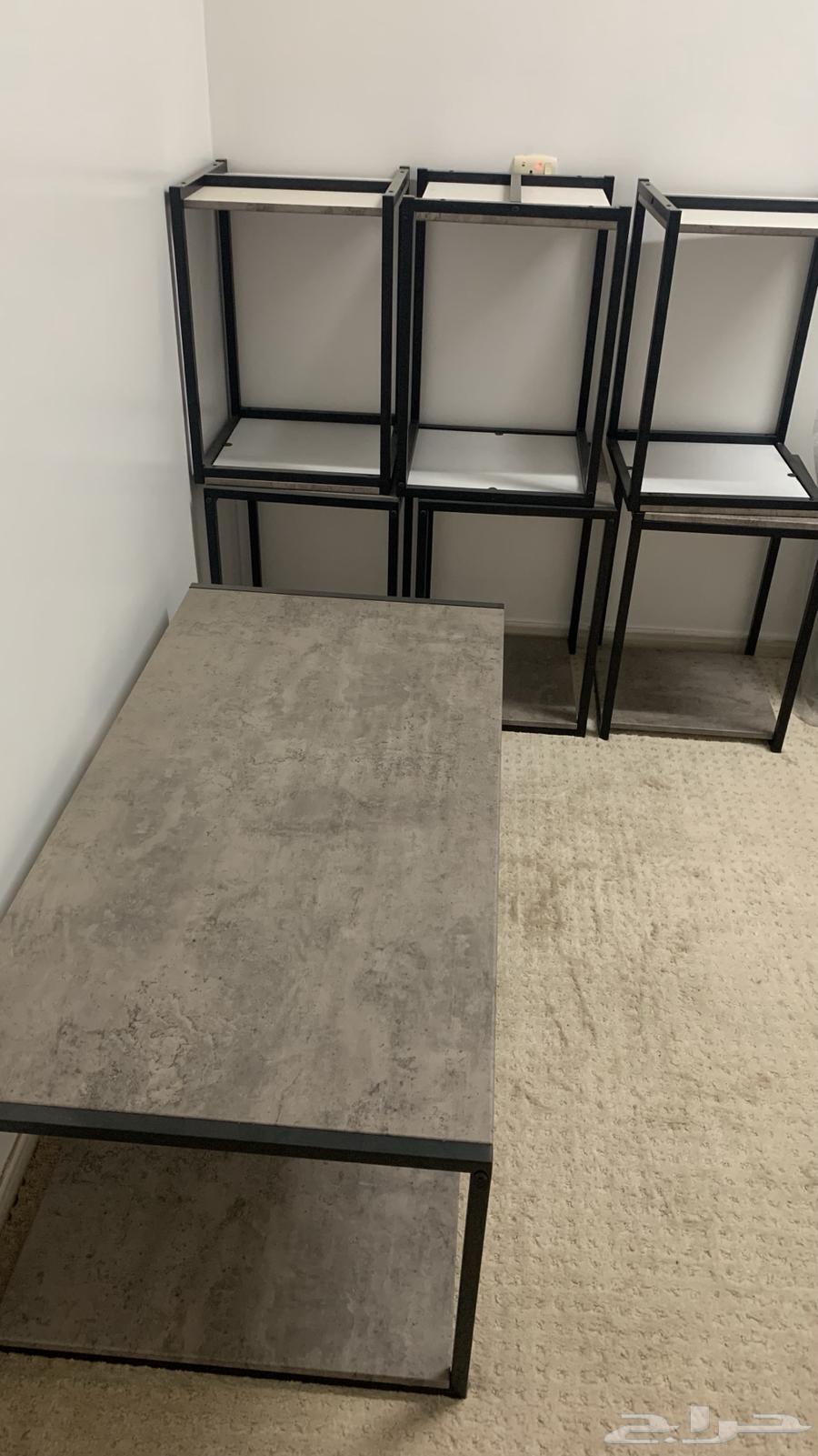 Home furniture, sofa, freezer, tables, carpet, TV, and cylinders64450879452545114