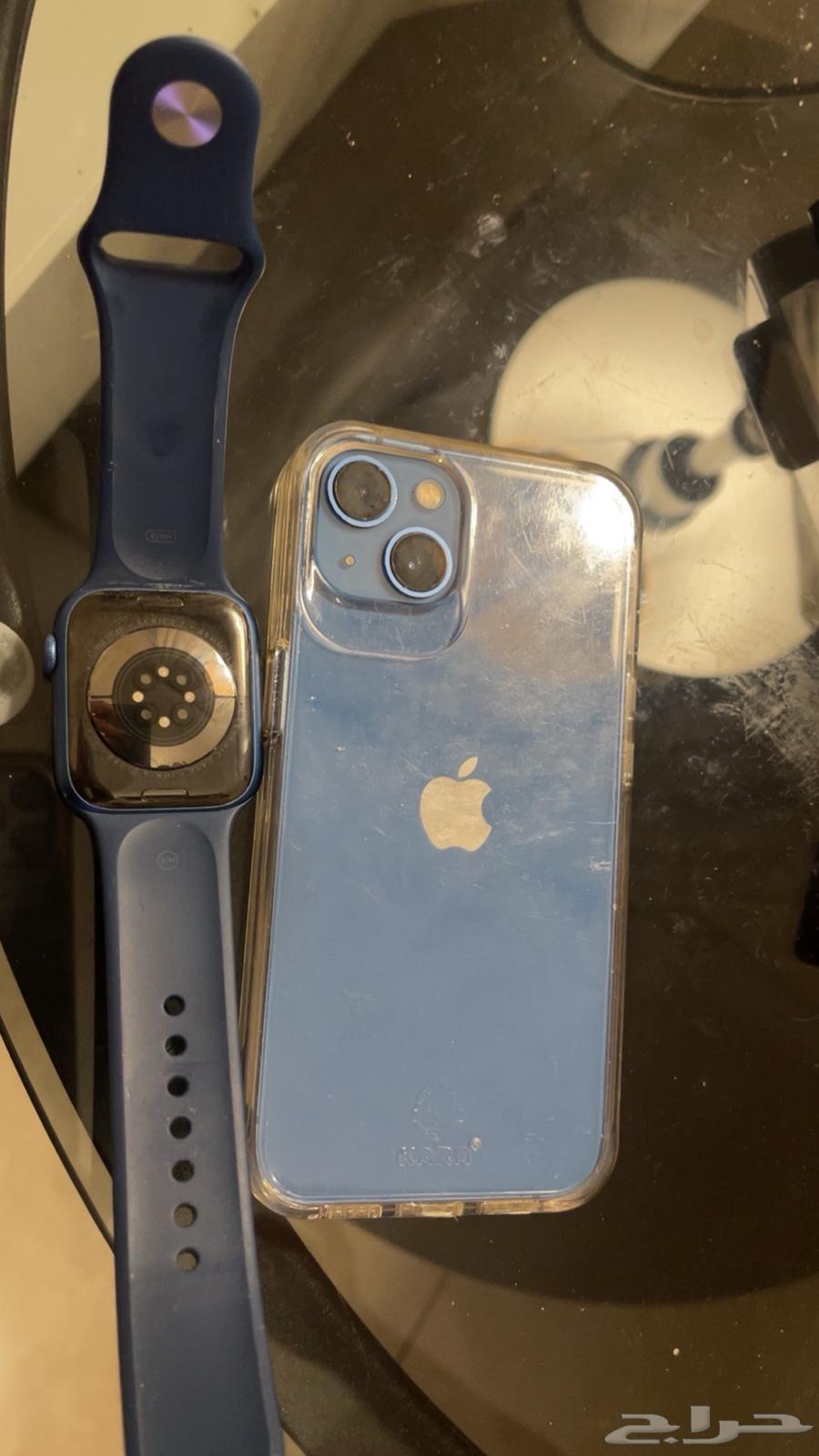 جوال ايفون 13 وساعة ابل الاصدار السابع64453256843649114