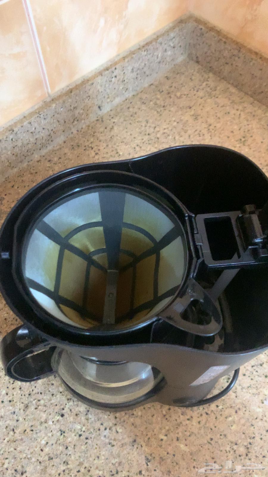 آلة قهوه تصلح بلاك وV60 استعملتها مرتين فقط بدون كرتون64452143835649112