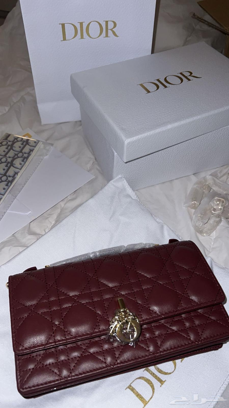 شنطة مس ديور   برغندي64451096111234110