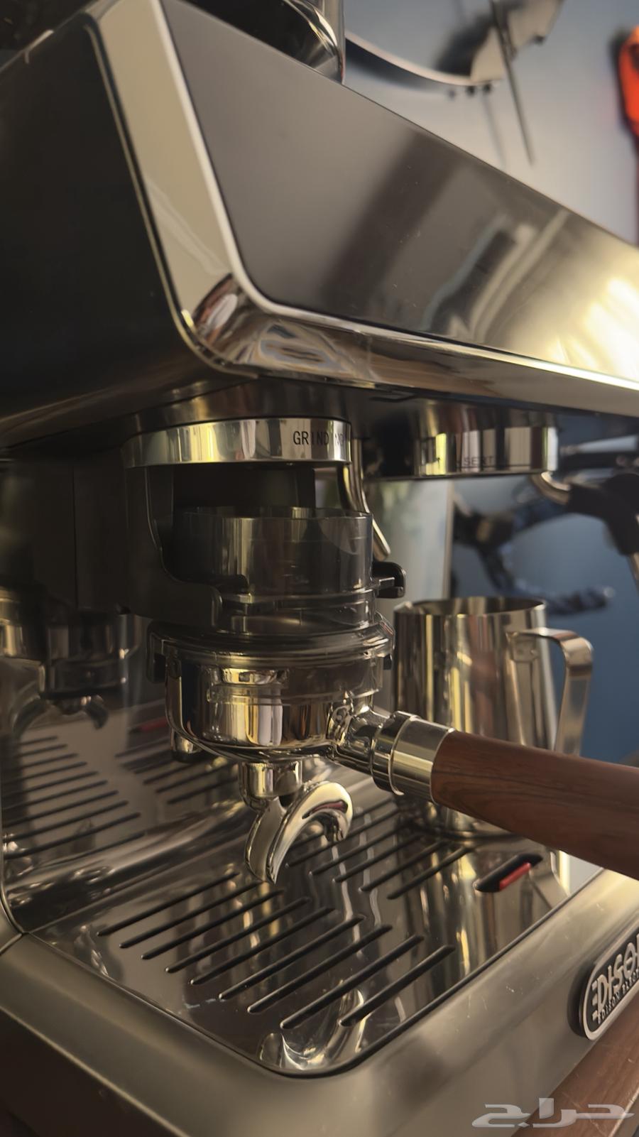 مكينة قهوة اسبريسو أديسون شبه جديدة64453709989763113