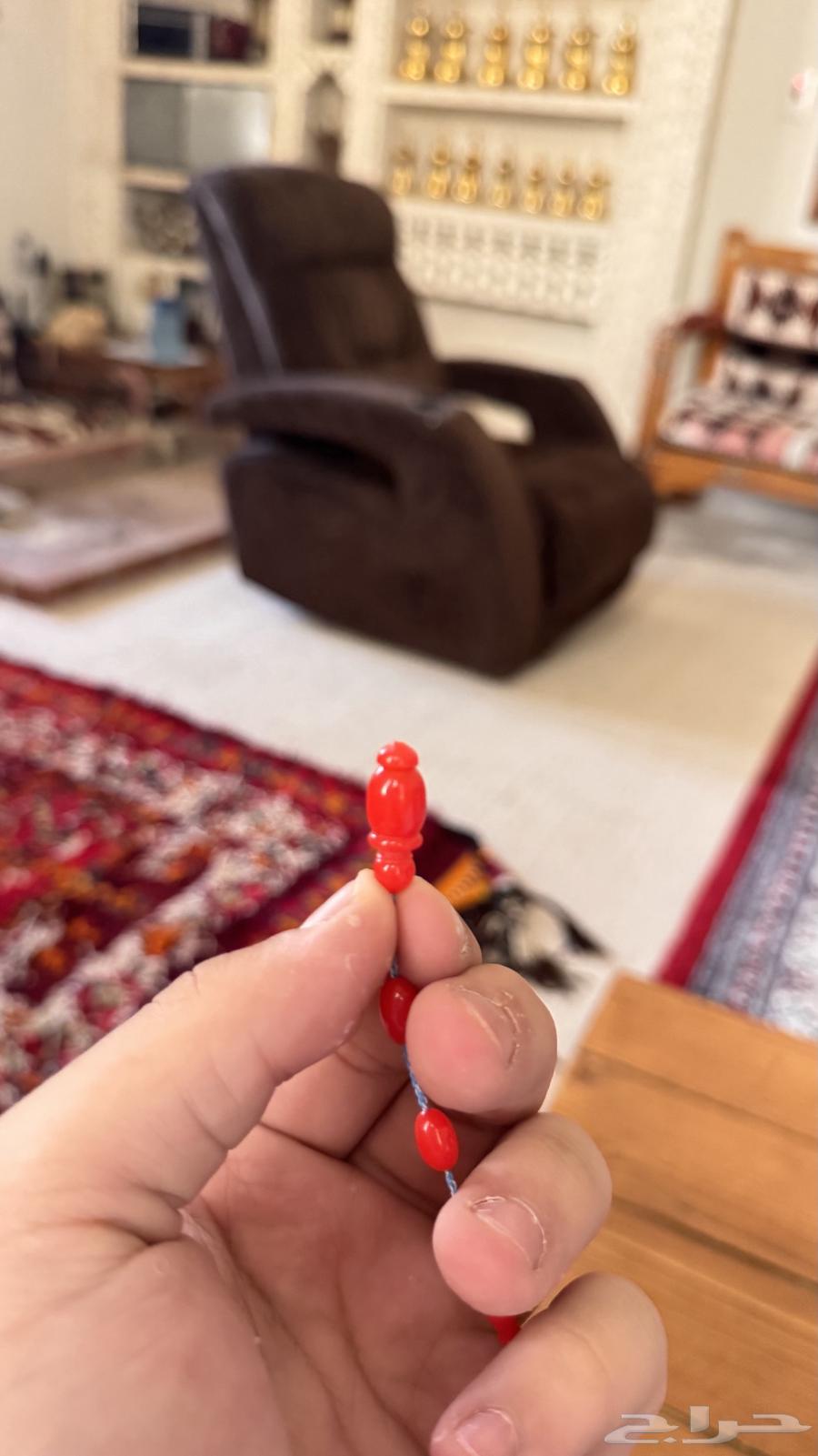 Old rosary with red plug64452388262657113