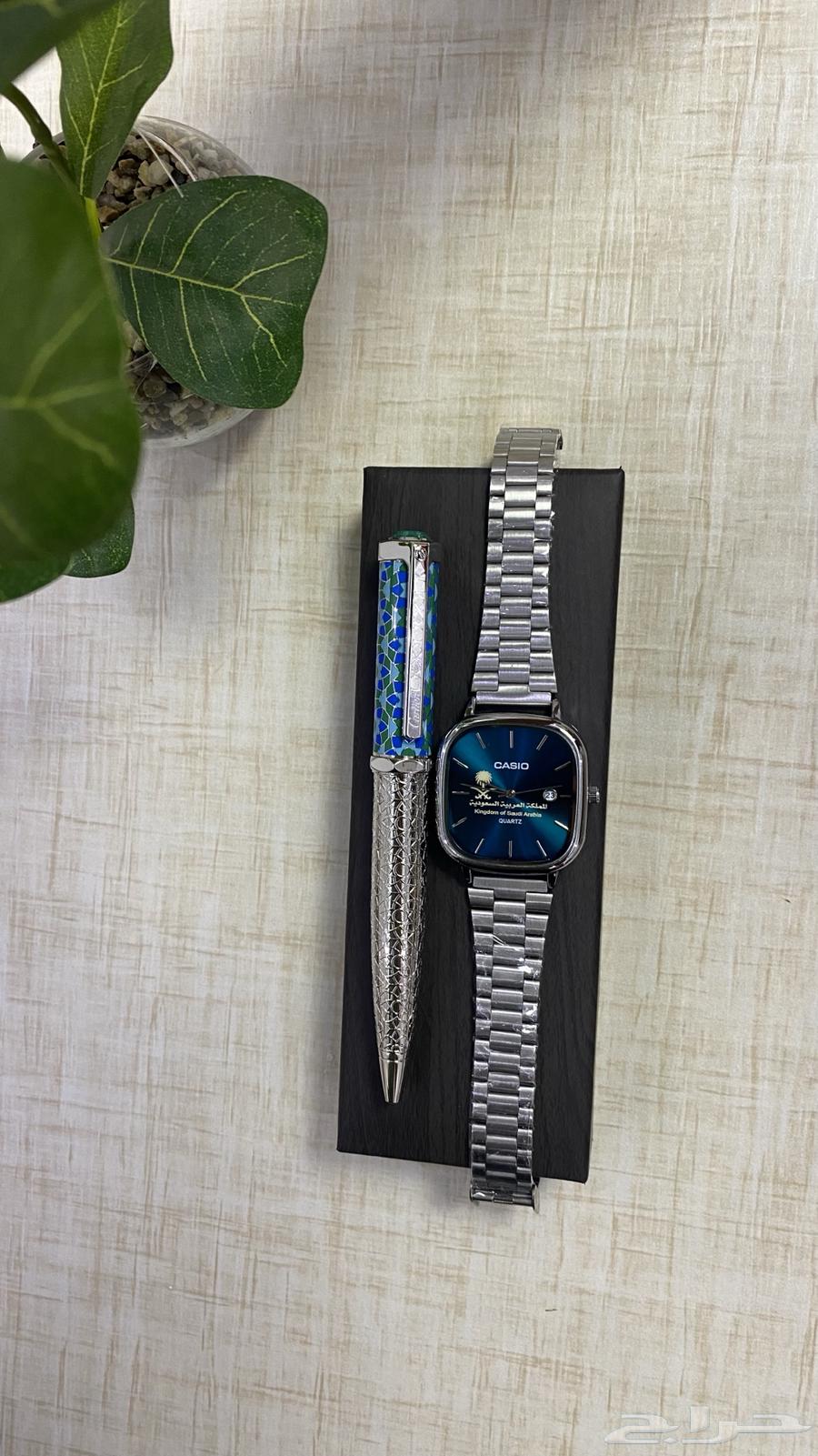 Casio Watch and Cartier Pen Set64450198368770110