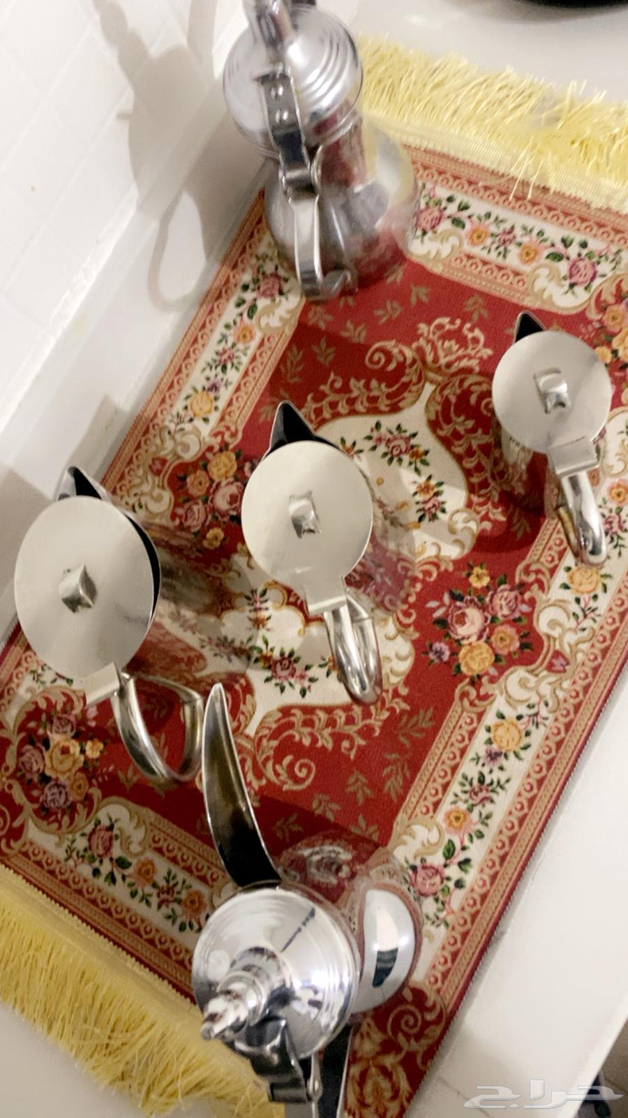 دلال -وحده رسلان  وحده لحميضي  اباريق ستيل حق كشته للجادين64455535927809113