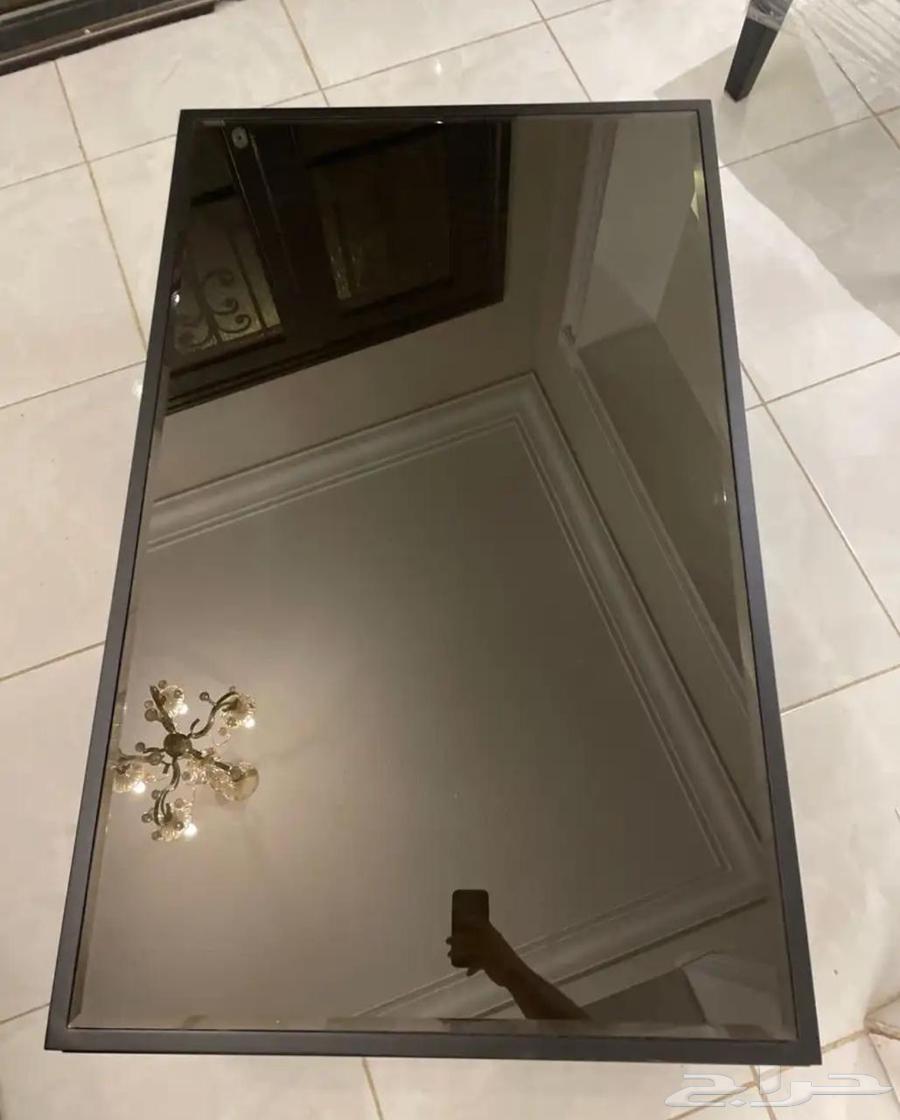 طاولات مجالس فخمه خشب اسود مطفي64456707433603110