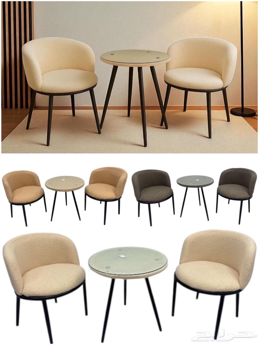 طاولة 2 كراسي بوكلية فاخرة .64453161238274111