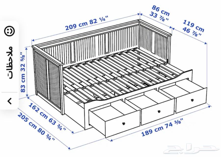 IKEA bed, very simple to use64450564060801110