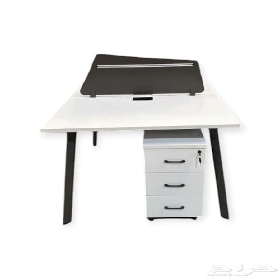 جديد ورك ستيشن ابيض و بارتيشن رباعي و ثنائي متوفر64454618993539114