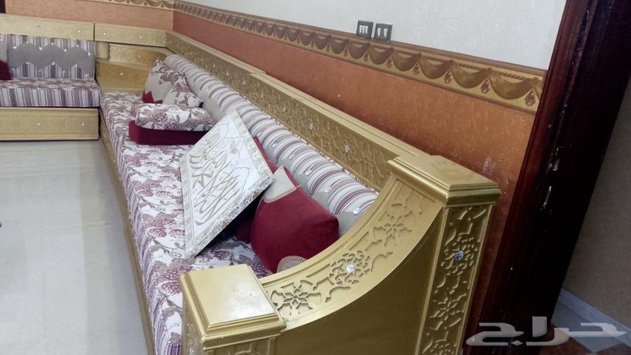 كنب جديد خشب اصلي معروض للبيع64455727861889110