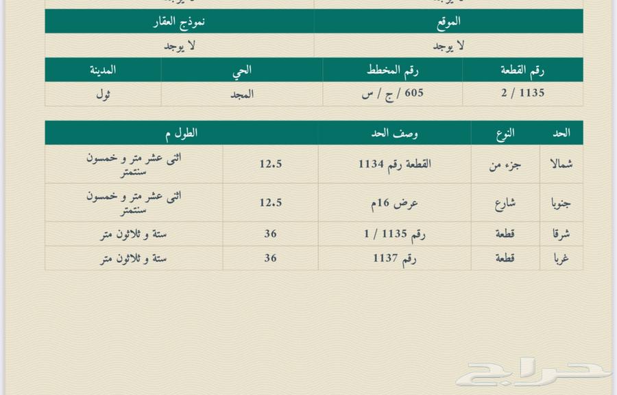 ارض للبيع64142591551105110