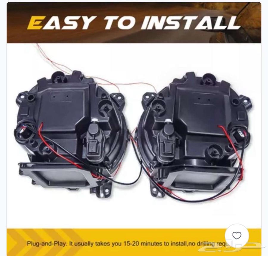 Jeep Wrangler JL LED Headlights, LED Daytime Running Lights, 2018–202564614135941635113