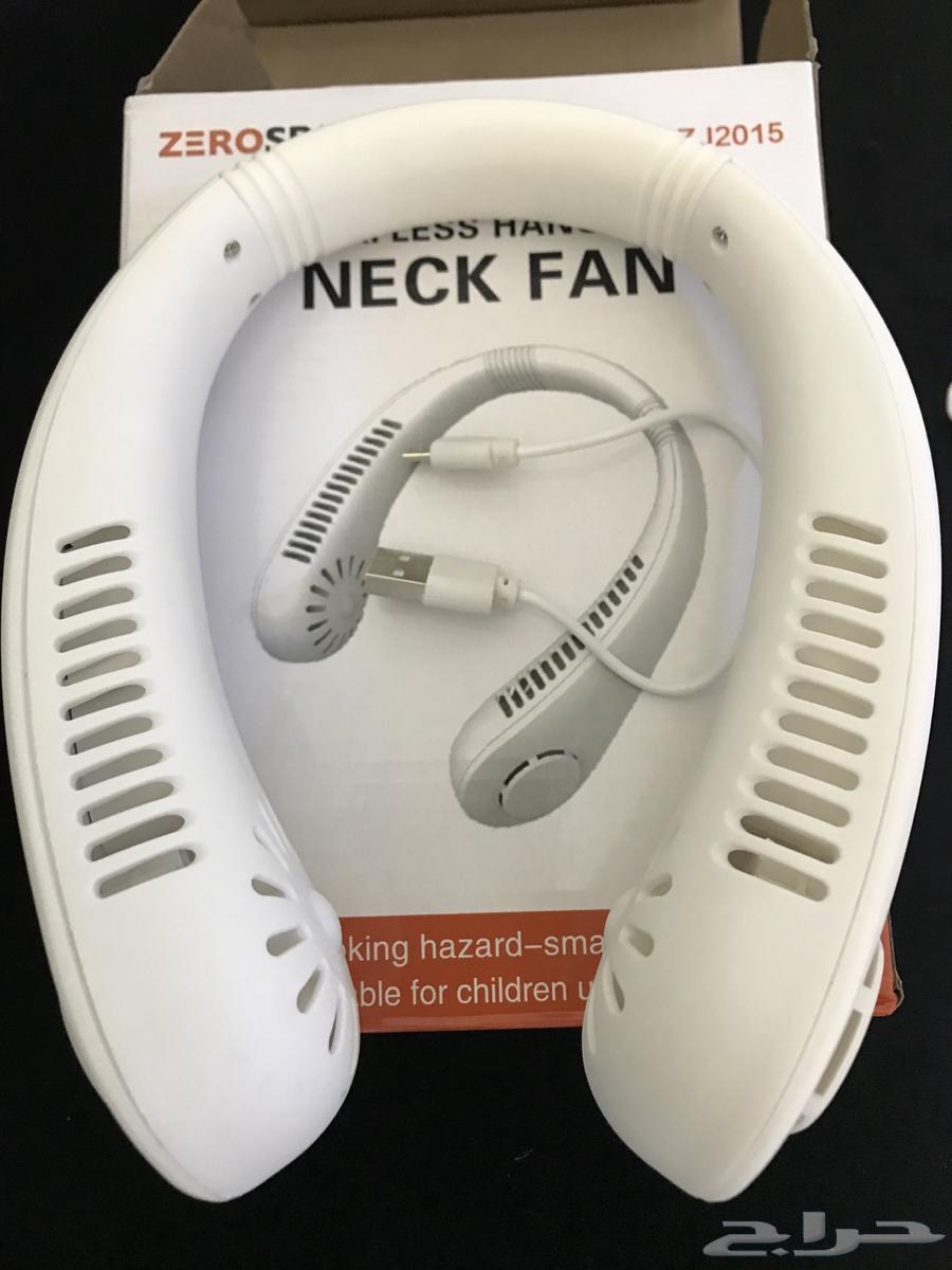 مروحه متحركه تتعلق على الرقبه جديده بكرتونها ومع شاحنها64456599172225113