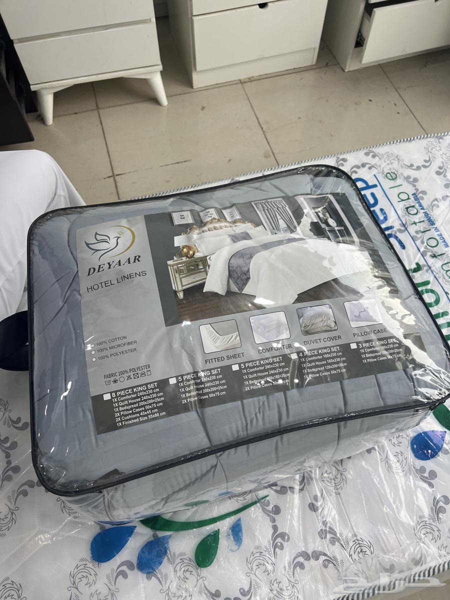 سرير بوكس جديد للبيع قيمه السرير بالمرتبه و اللحاف 33064454413916801112