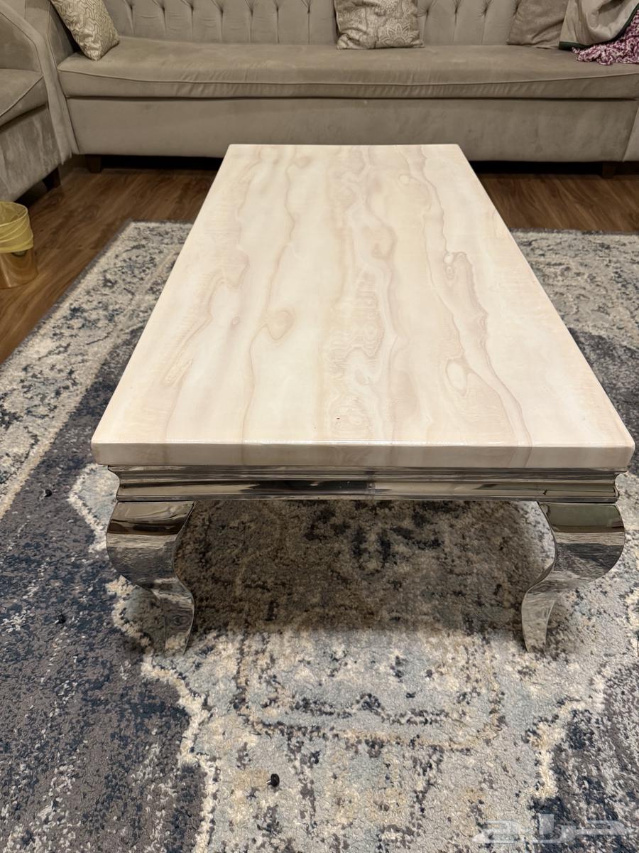 طاولة رخام طبيعي من هوم سنتر64450421839618111