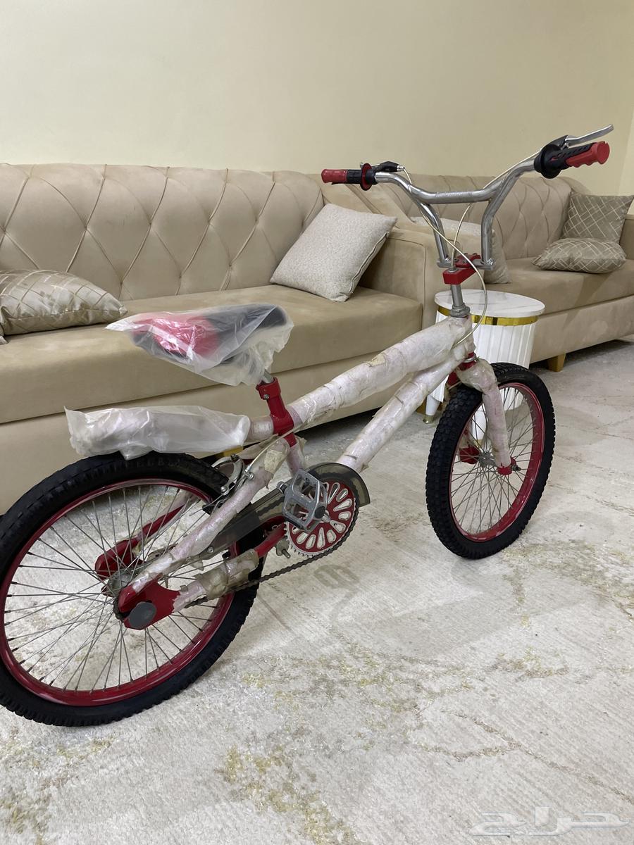 Copper 20-inch bike, new, heavily used, standing64454441092098111