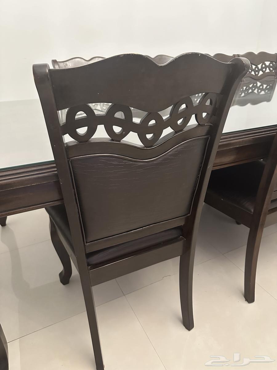 طاولة طعام 10 كراسي   البوفيه تبعها64451136313731110