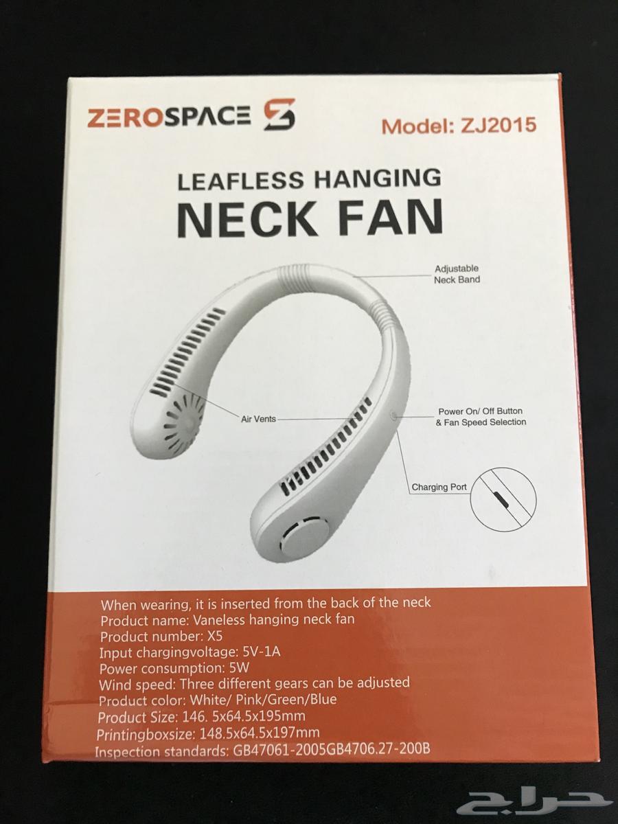 مروحه متحركه تتعلق على الرقبه جديده بكرتونها ومع شاحنها64456599172225110