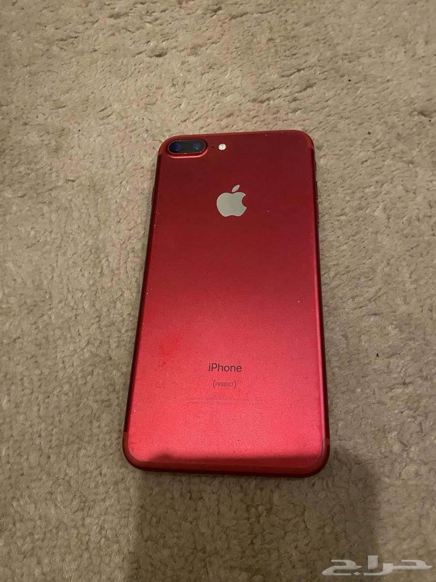 جوال ايفون 7 بلس مع رقم موبايلي شحن شبه مميز للبيع64450811957634111