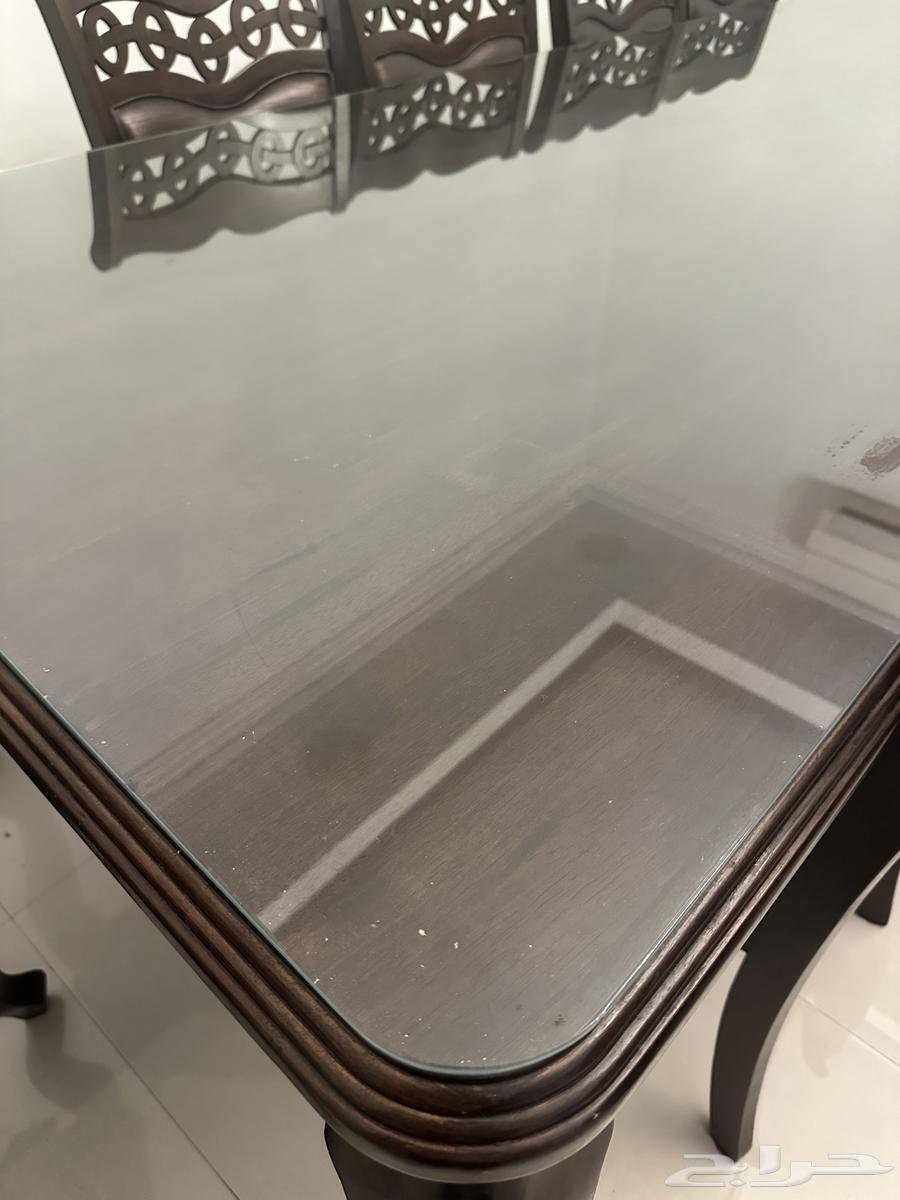 طاولة طعام 10 كراسي   البوفيه تبعها64451136313731112