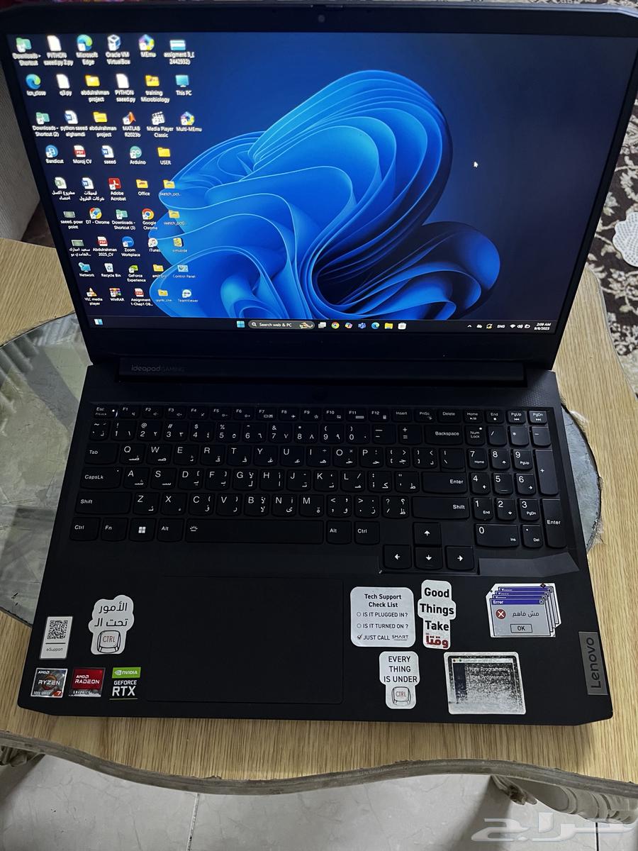 لابتوب لينوفو قيمنق ideapad gaming64450325895682110