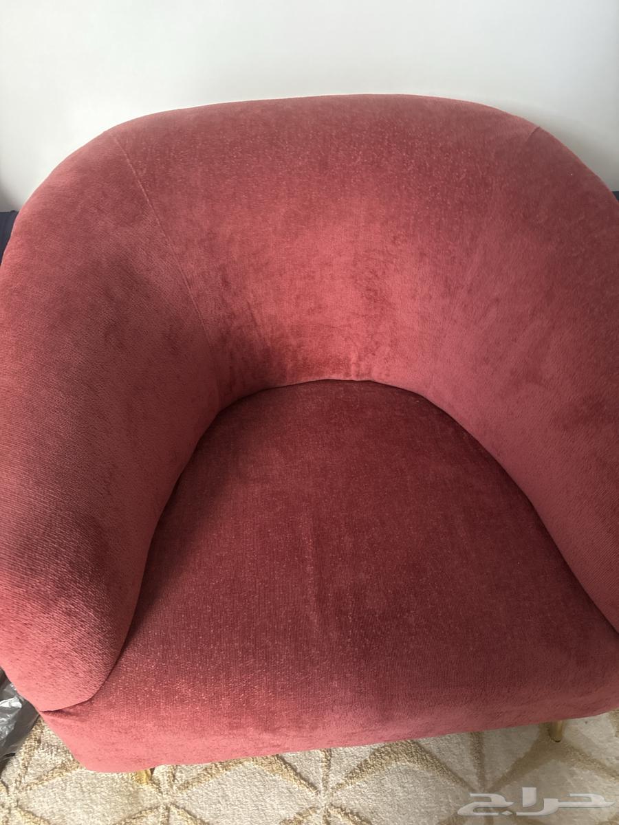 للبيع كرسيين مخمل64451163219970110