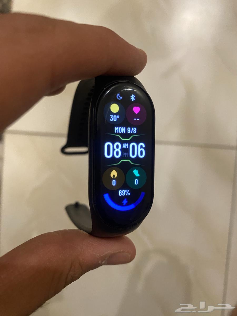 ساعة شاومي باند 7 نظيييفه Xiaomi Mi Band 764451203813123110