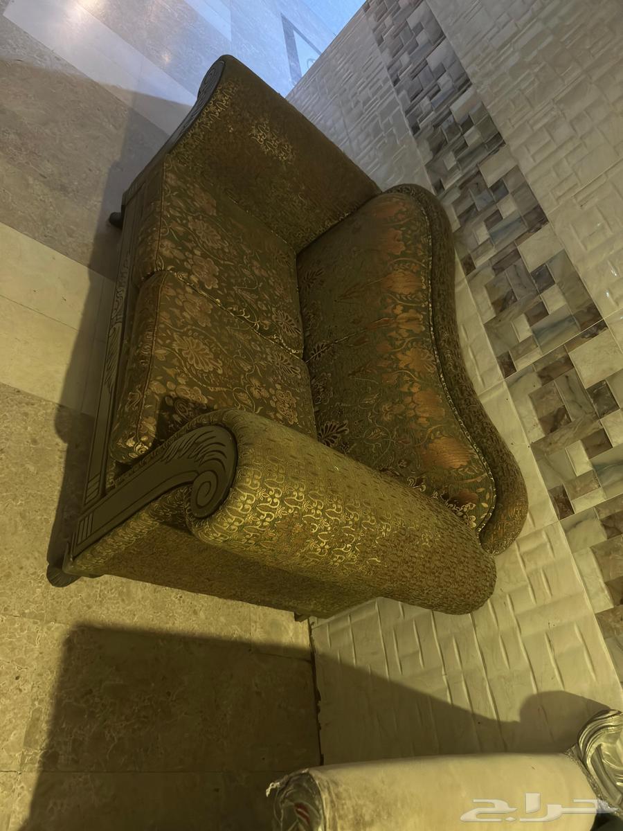 Two Good condition Sofas and One Round Table64456448566017110