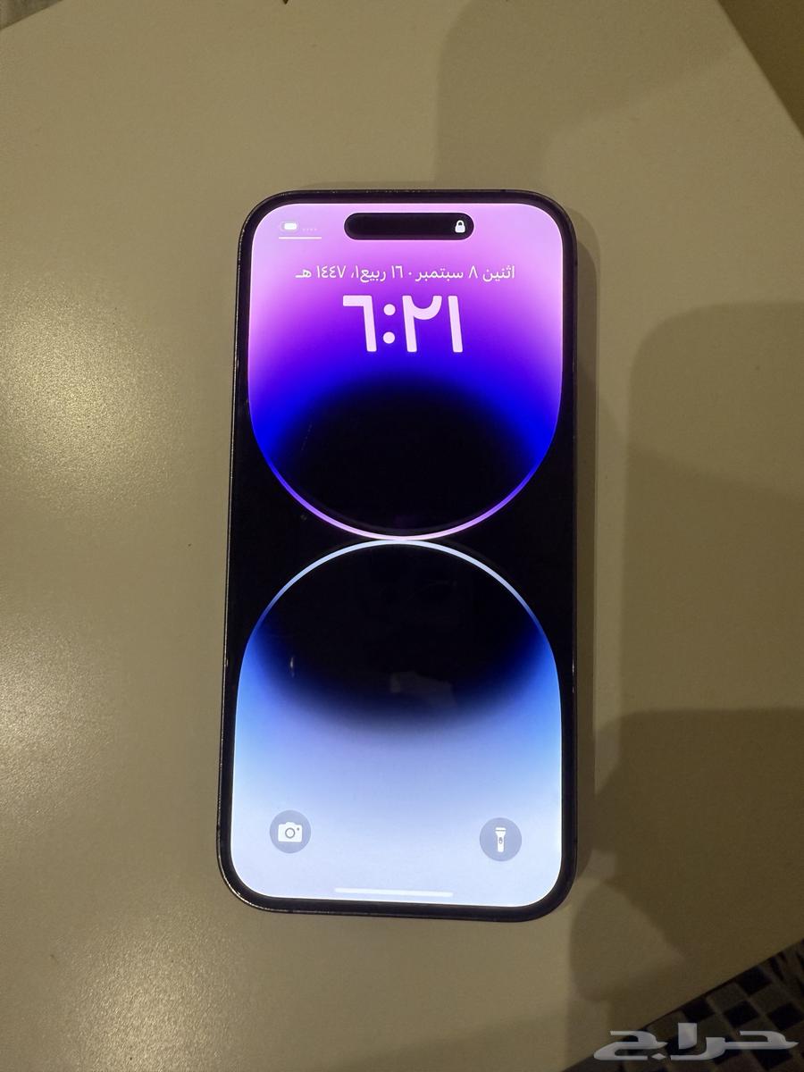 للبيع ايفون 14 برو مافك64454770388097110