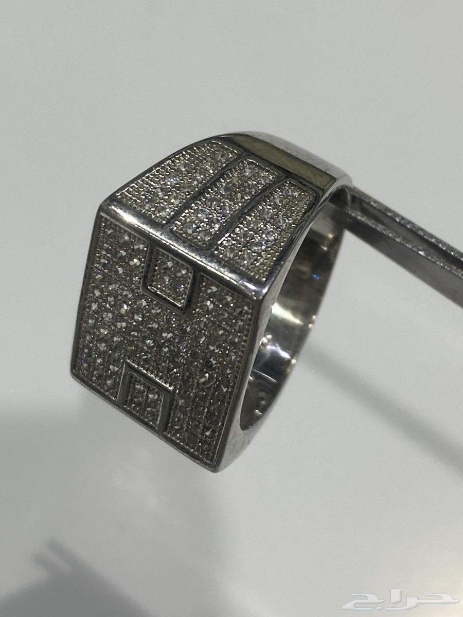 خاتم فضه إيطالي راقي جدا ومميز عيار 92564456060598658113