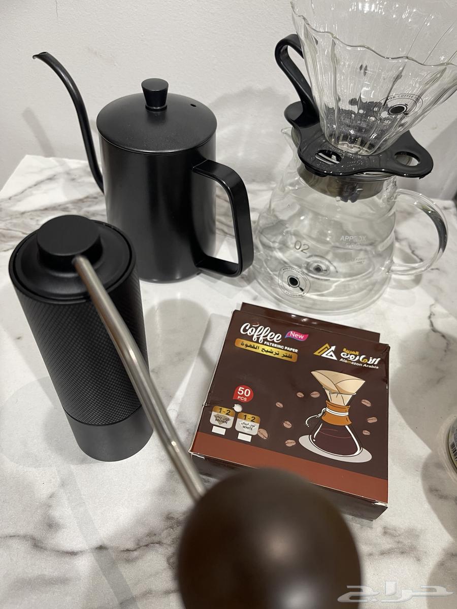 Clean V60 coffee set used for one month from Ben Rafat64455673226625113