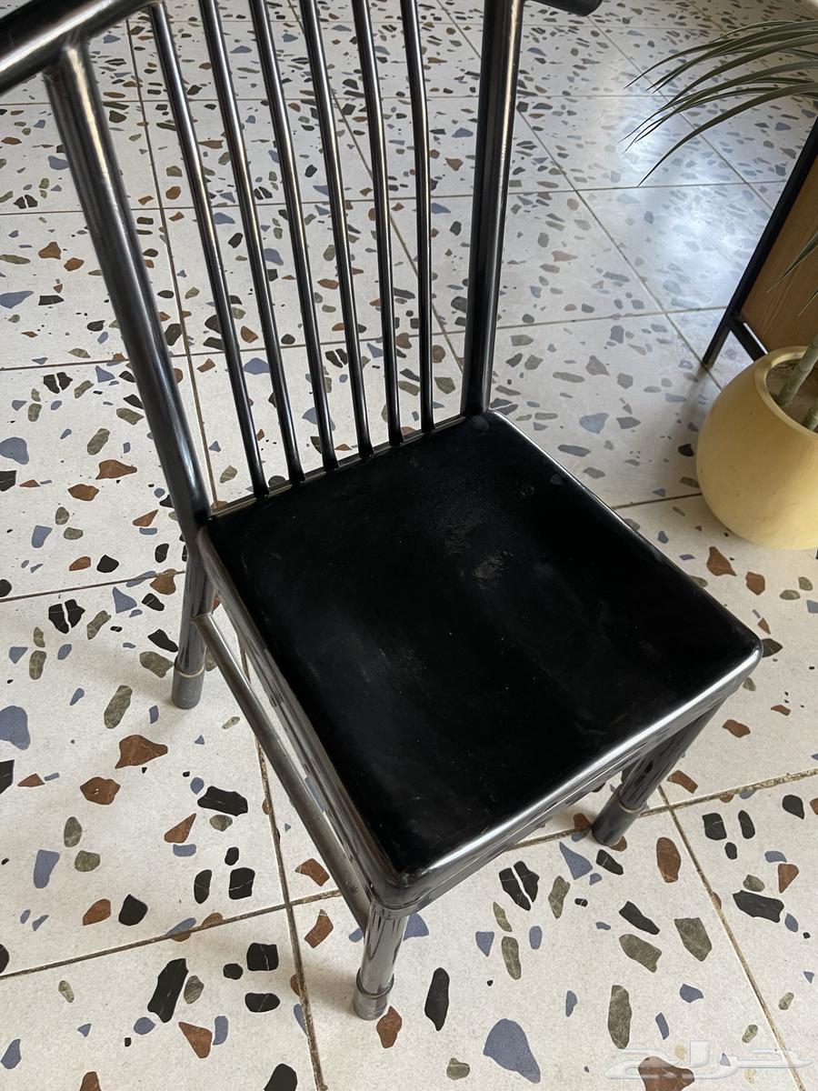 Wooden fence, chairs, and tables for restaurant or café, almost new64494869192835110