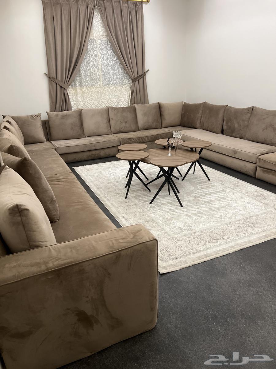 Comfortable fabric sofa with two sides and optional golden legs for assembly64450637772161113