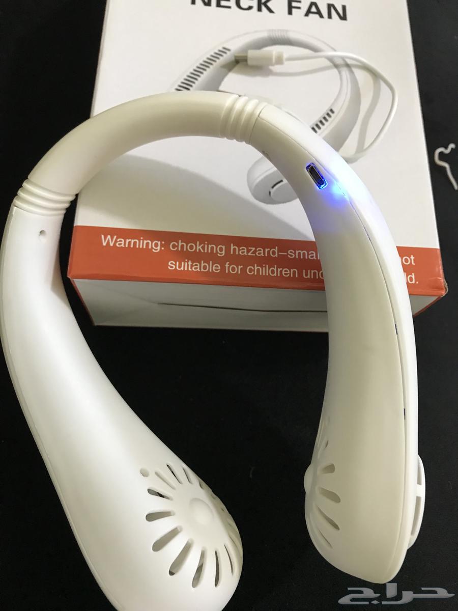 مروحه متحركه تتعلق على الرقبه جديده بكرتونها ومع شاحنها64456599172225112