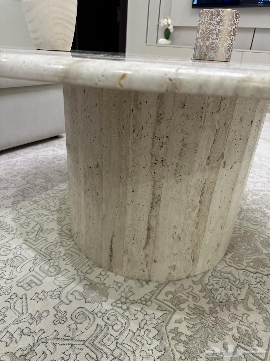 رخام طاوله ترافنتينو جديده للبيع64454235909249110