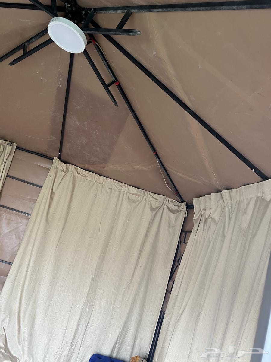 خيمة وكراسي خارجية ونجيلة 900 ريال64471788016003113