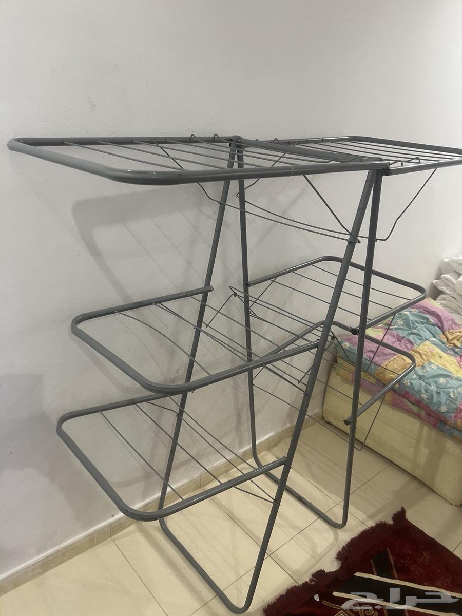 منشر غسيل 3 ادوار قابل للطى بحالة الجديد64453339177602112