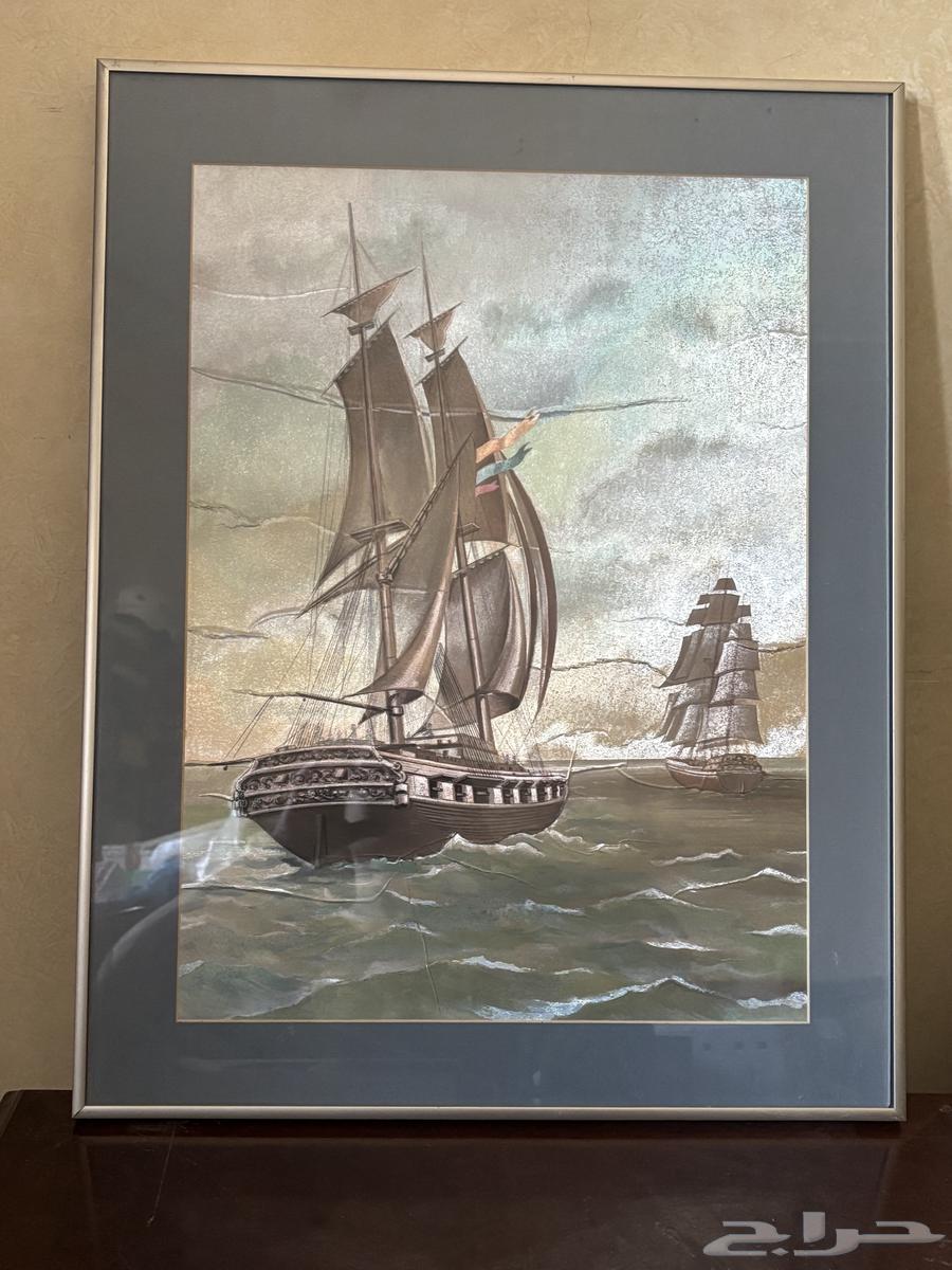 لوحة جدارية جديدة فريم المنيوم والزجاج غير عاكس64453366881665110